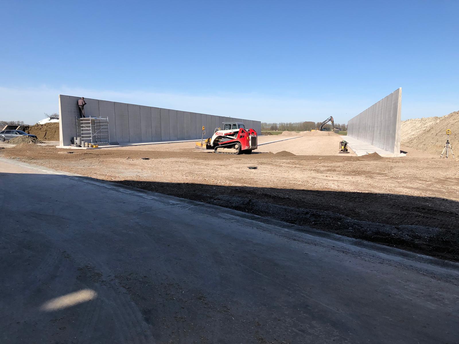 Bosch Beton - Forse sleufsilo bij melkveehouder in Engelum