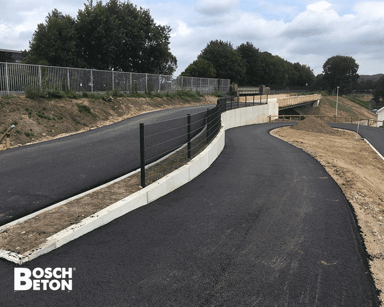 Bosch Beton - Fietsbrug bij Cuijk Mook