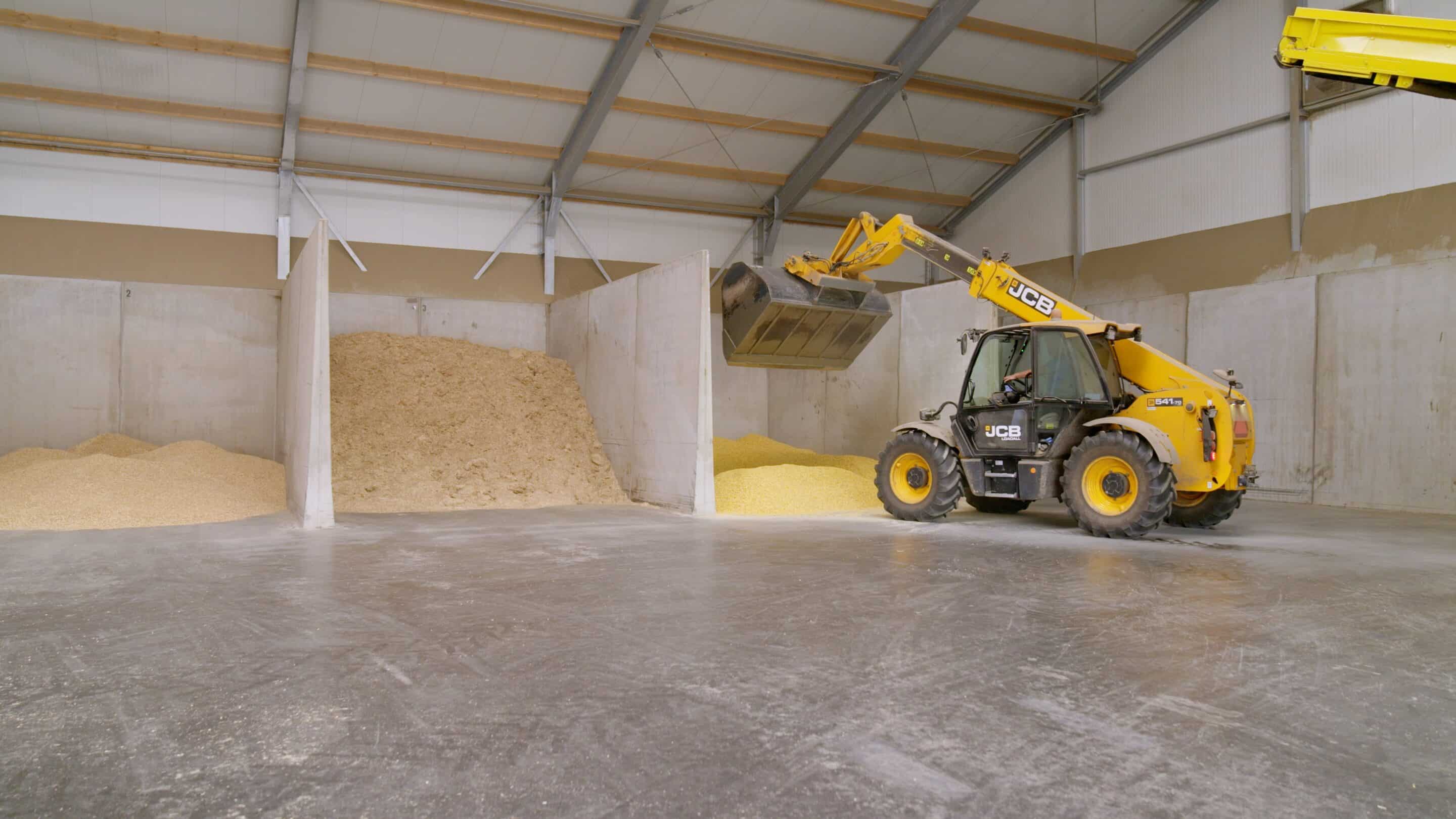 Binnenopslag met Bosch Beton keerwanden