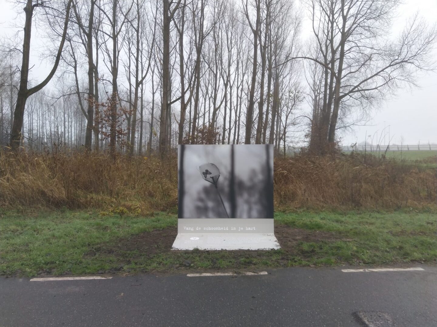 Bosch Beton kunstzinnige keerwanden langs Tulpenroute en de Veenmeermin.