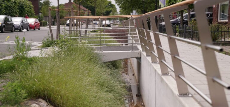 Bosch Beton - Stadsbeek in Enschede voorkomt wateroverlast in de wijken Pathmos en Stadsveld