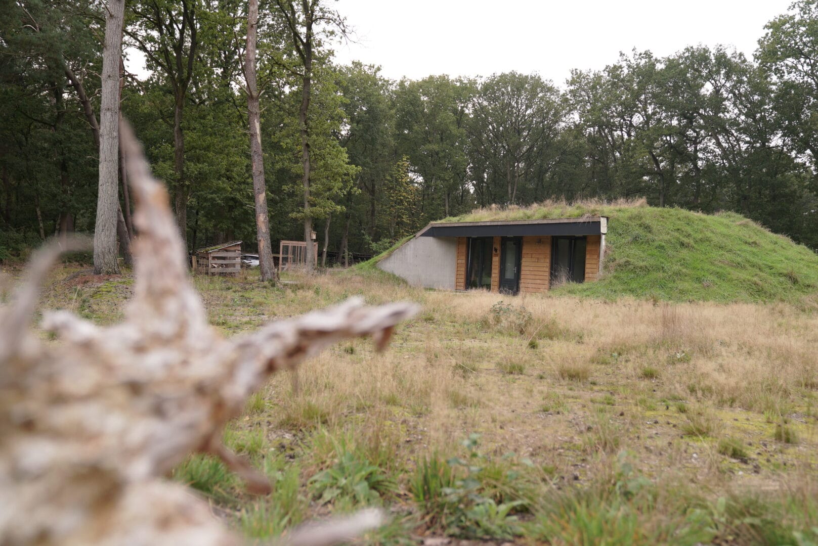 Bosch Beton - 'In de Heuvelrug' duurzame vakantiewoningen van keerwanden in Hellendoorn