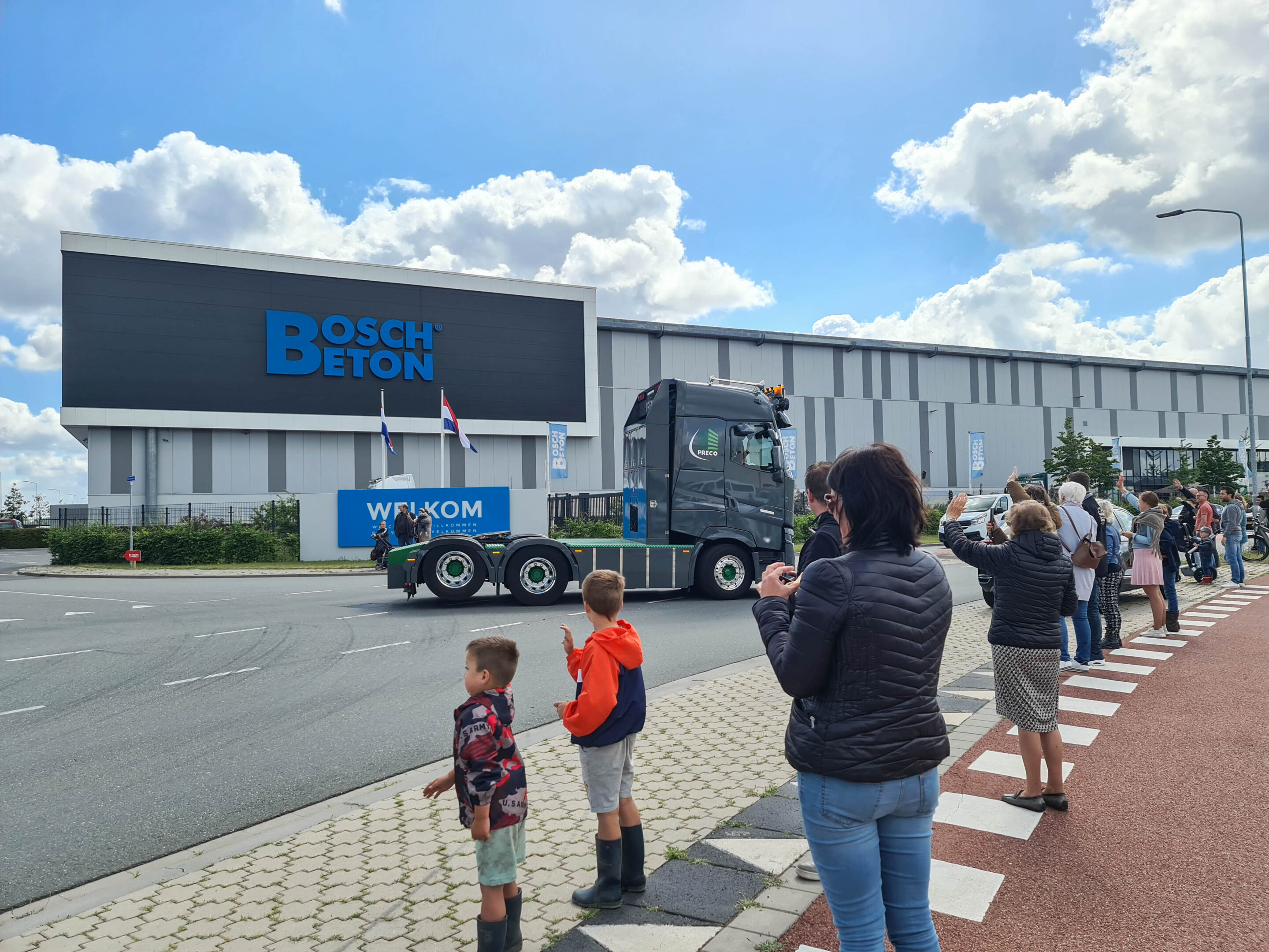 Truckfestijn Kootwijkerbroek 2022 bij Bosch Beton