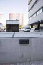 Bosch Beton - Loading dock van keerwanden zorgt voor veiligheid bij VU Amsterdam