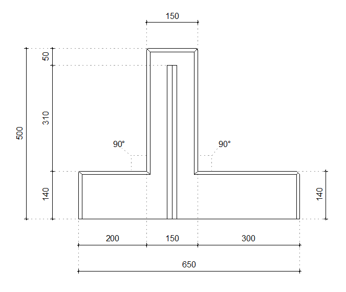 LR-retaining walls (with heel)