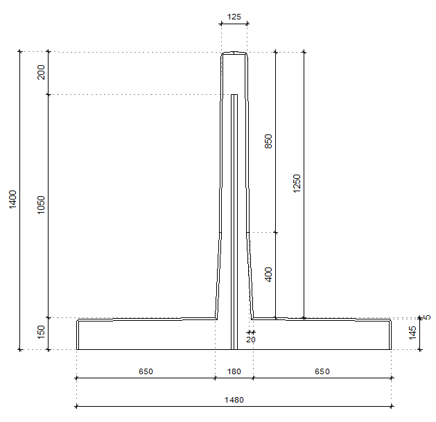 T retaining walls